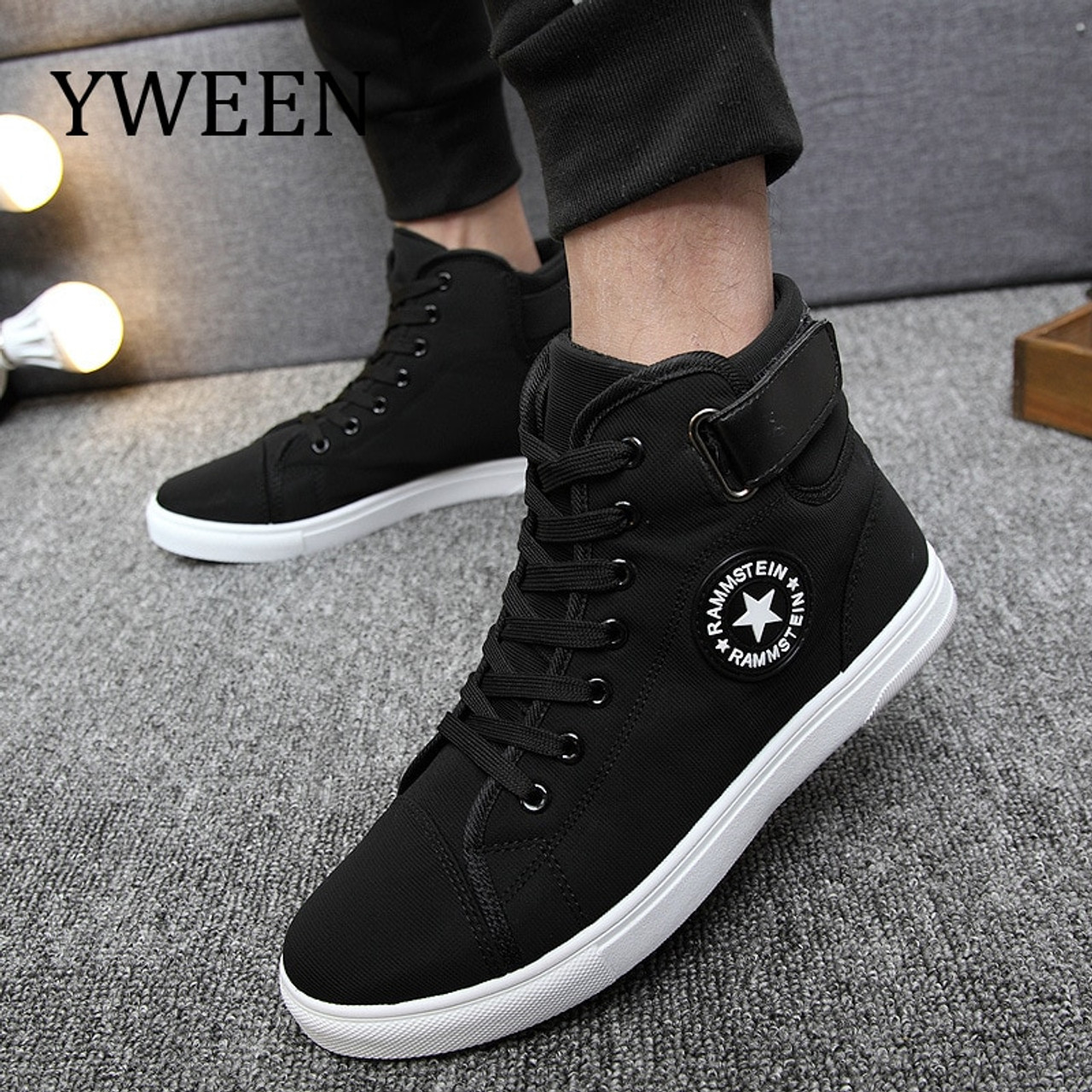 YWEEN Men's Vulcanize Shoes Men Spring 