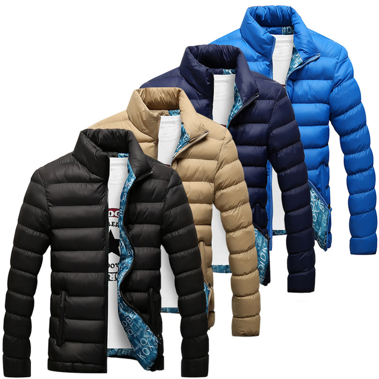 2022 Autumn Men Jackets 100% Cotton Warm Coats M-5XL Winter Jacket Men |  eBay