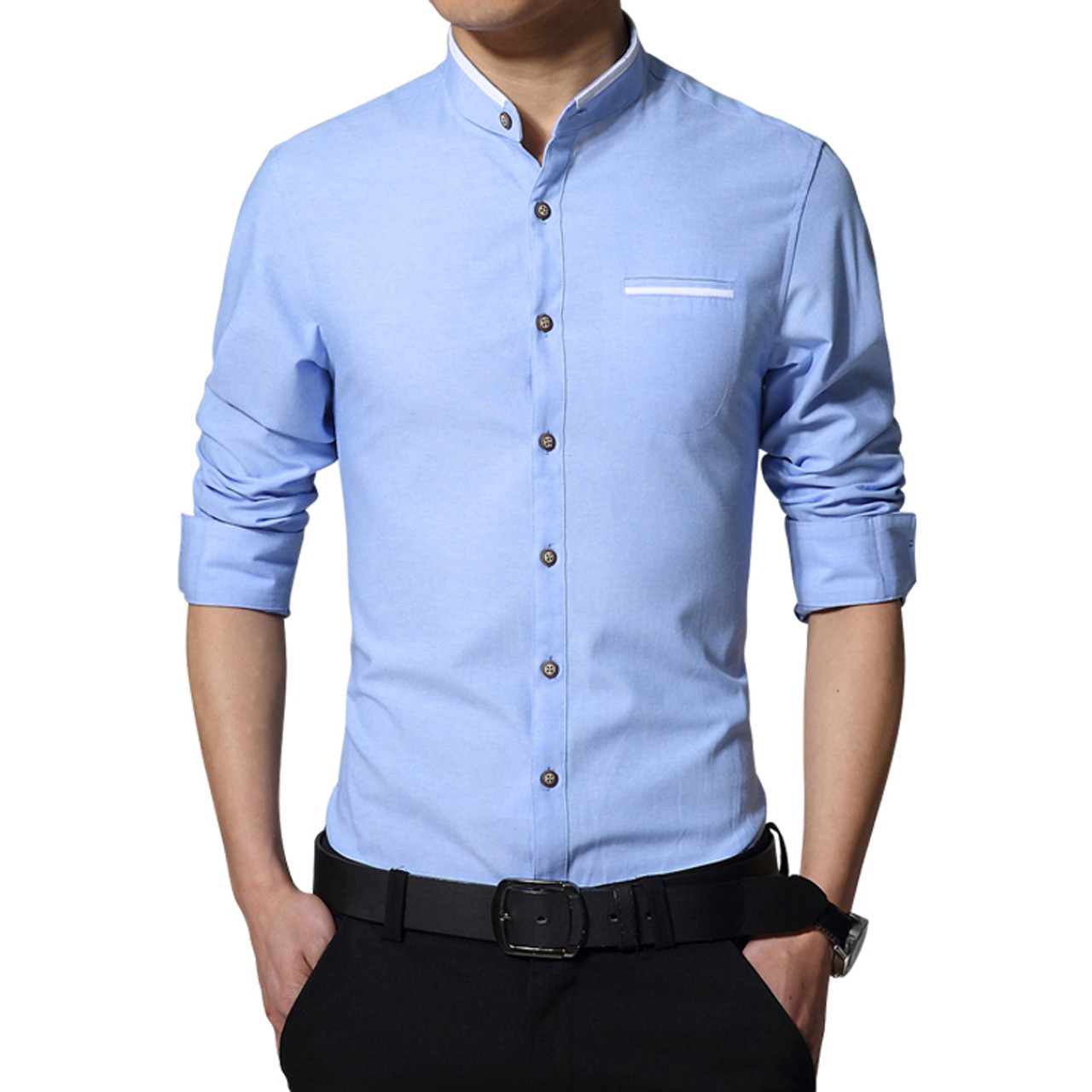 slim shirt mens