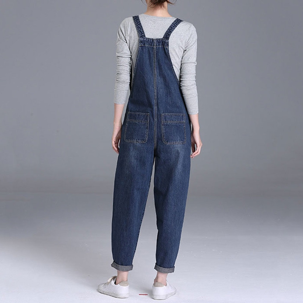 plus size blue jean overalls