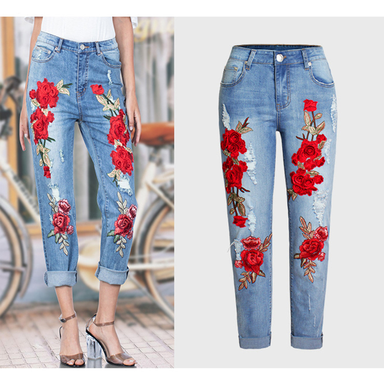 Low Waisted Jeans - Temu