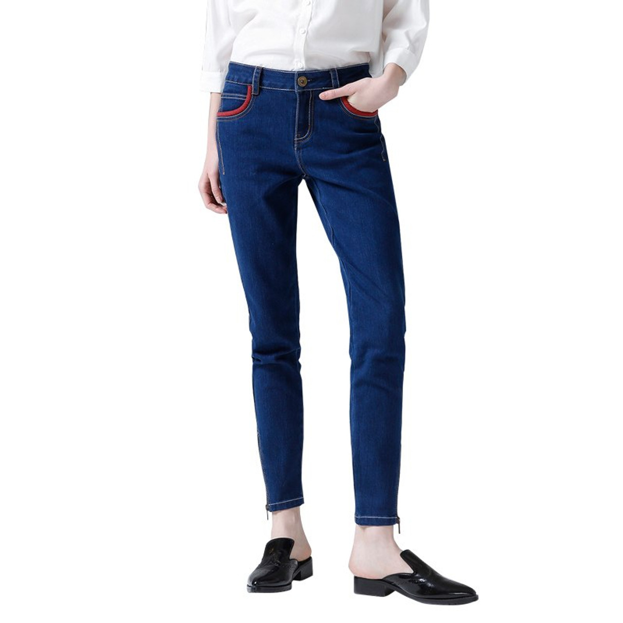 womens pencil jeans