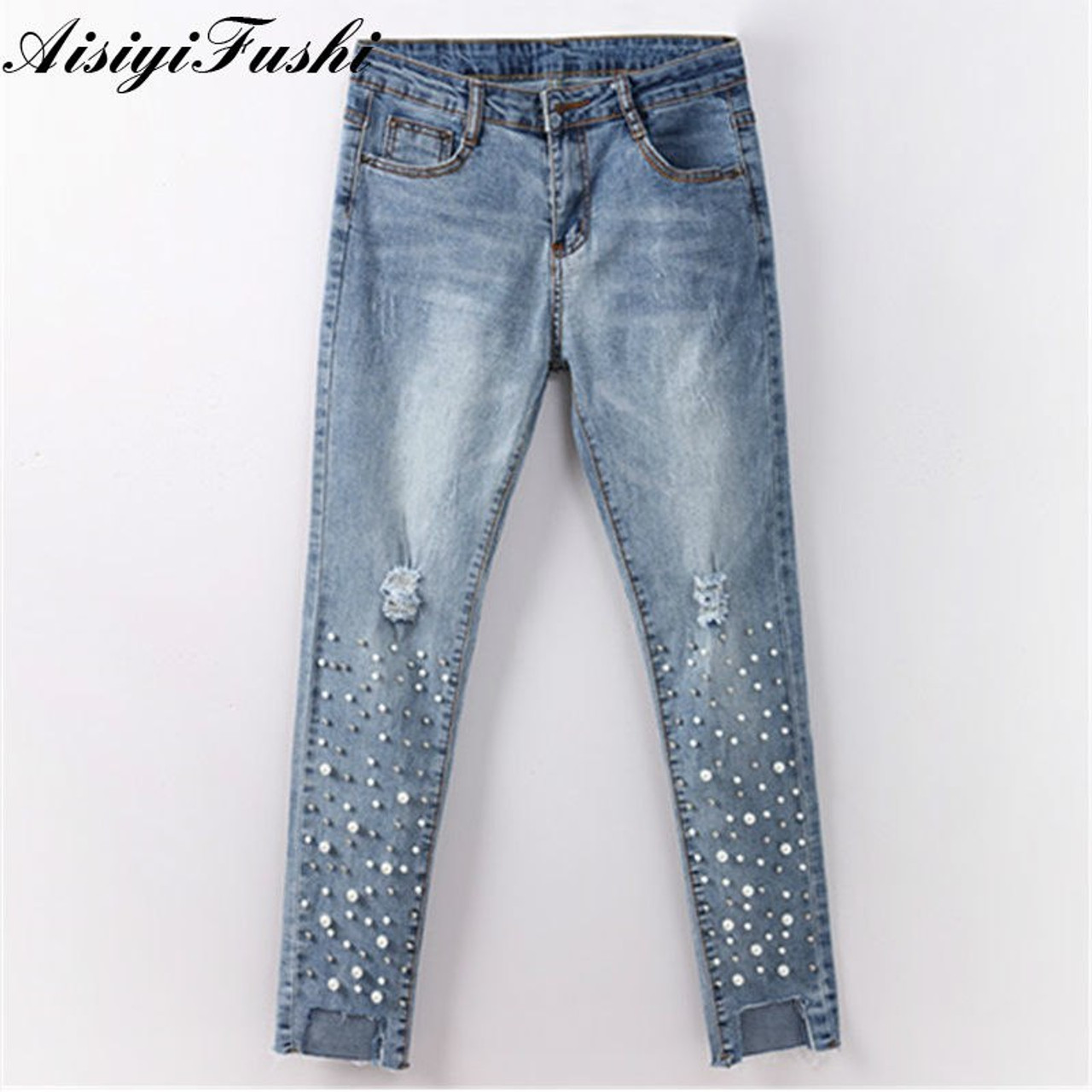 denim jeggings high waist