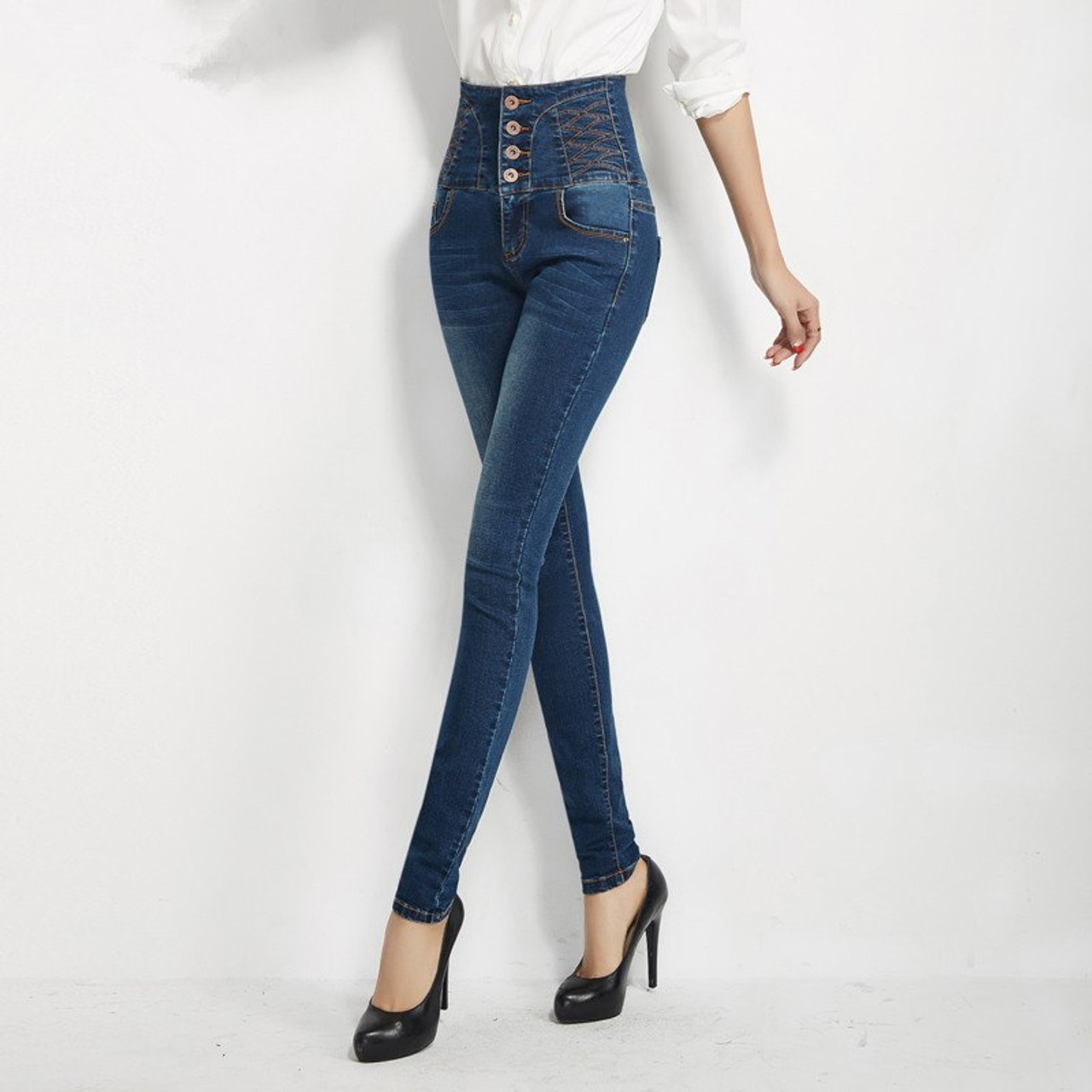 high waisted jeans for girls