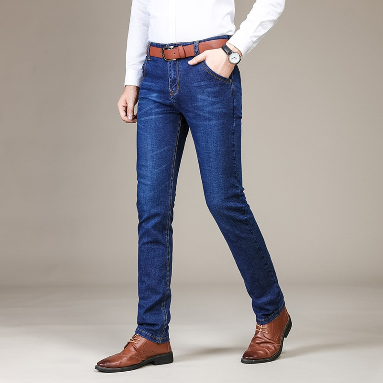 denim skinny fit jeans