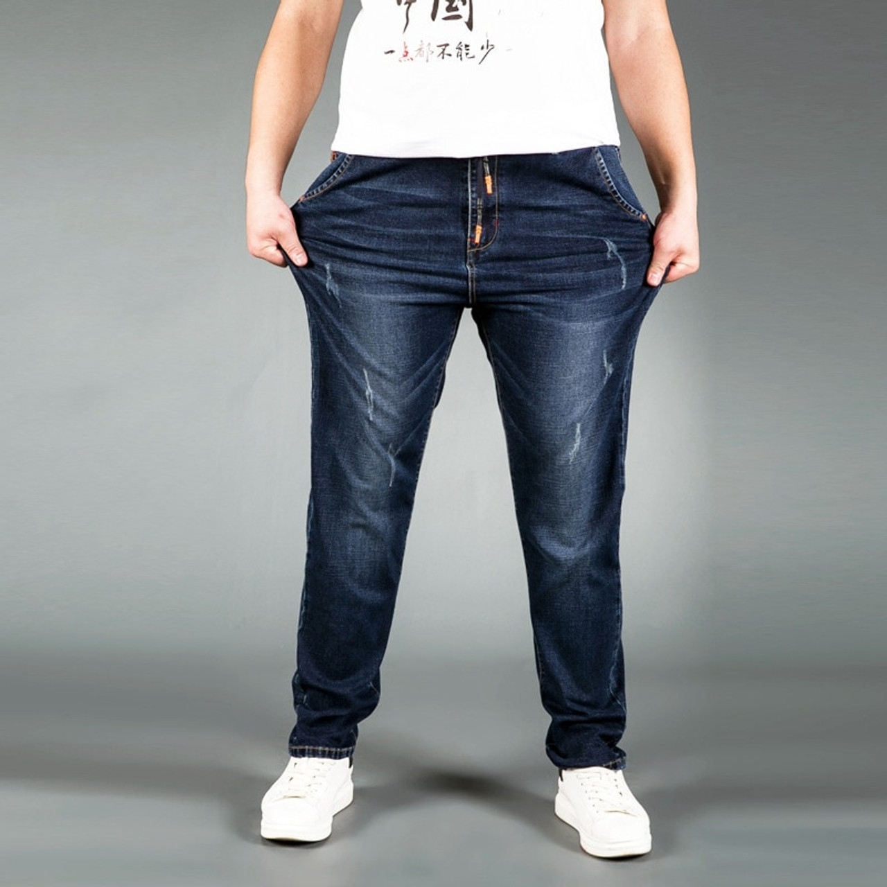 BadyminCSL Mens Pants Clearance Plus Size Men's Fashion Casual Plaid  Printed Trousers High Elasticity Large Size Slim Fitting Pants Trousers  Full Lengrh Pants - Walmart.com