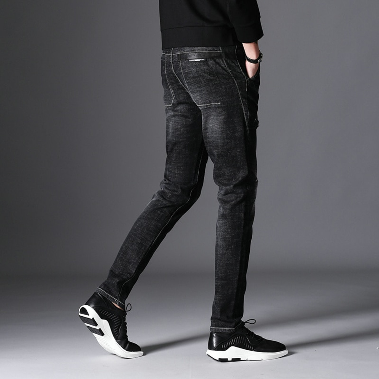 black skinny jeans for boys