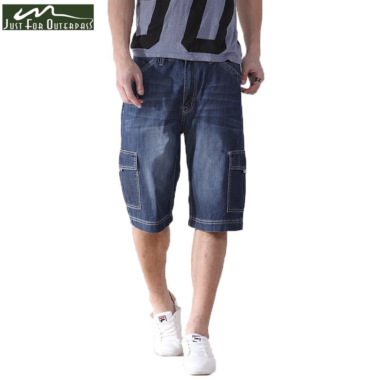 short length jeans for men