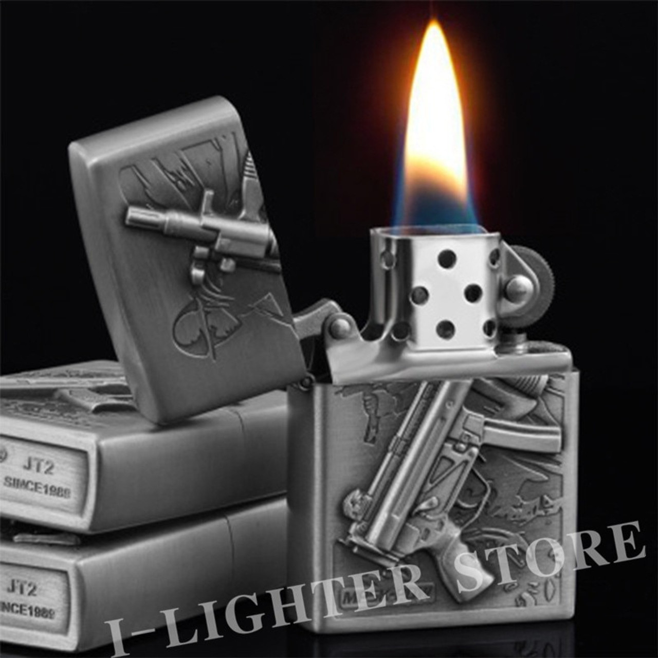 metal cigarette lighter