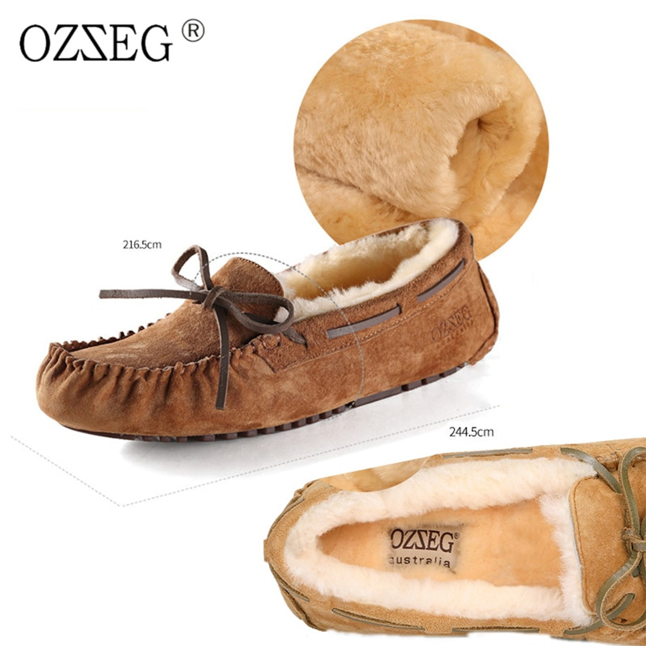 fuzzy moccasin shoes