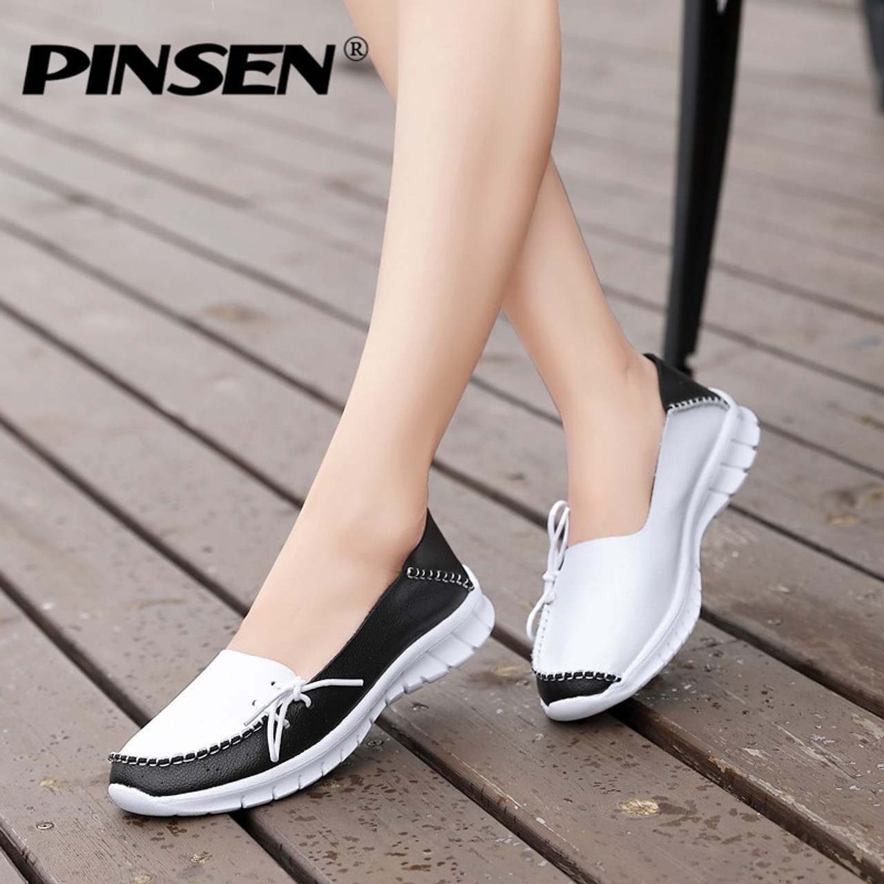 PINSEN 2019 Autumn High Quality Women 