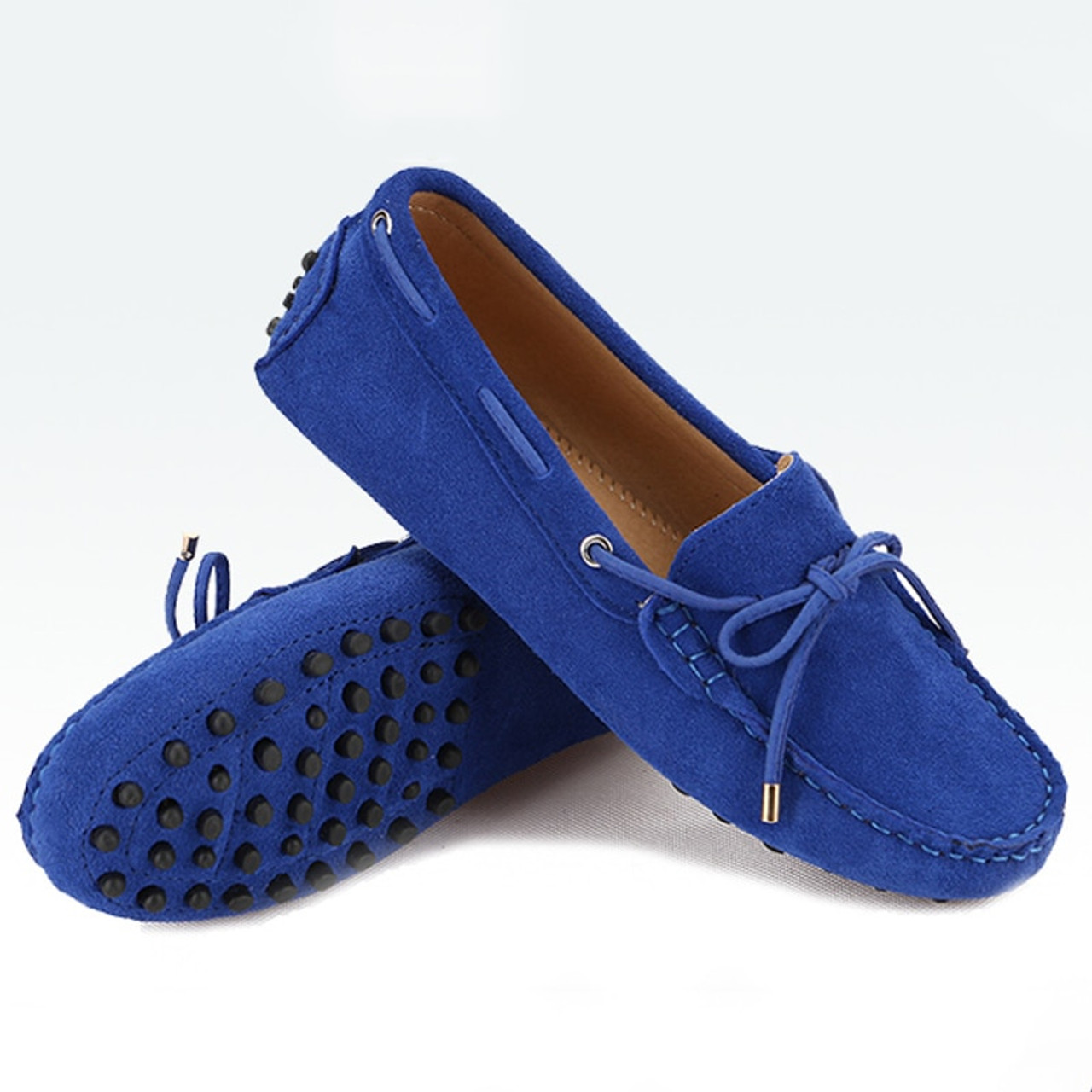 Genuine Leather Woman Flat Shoes Casual 