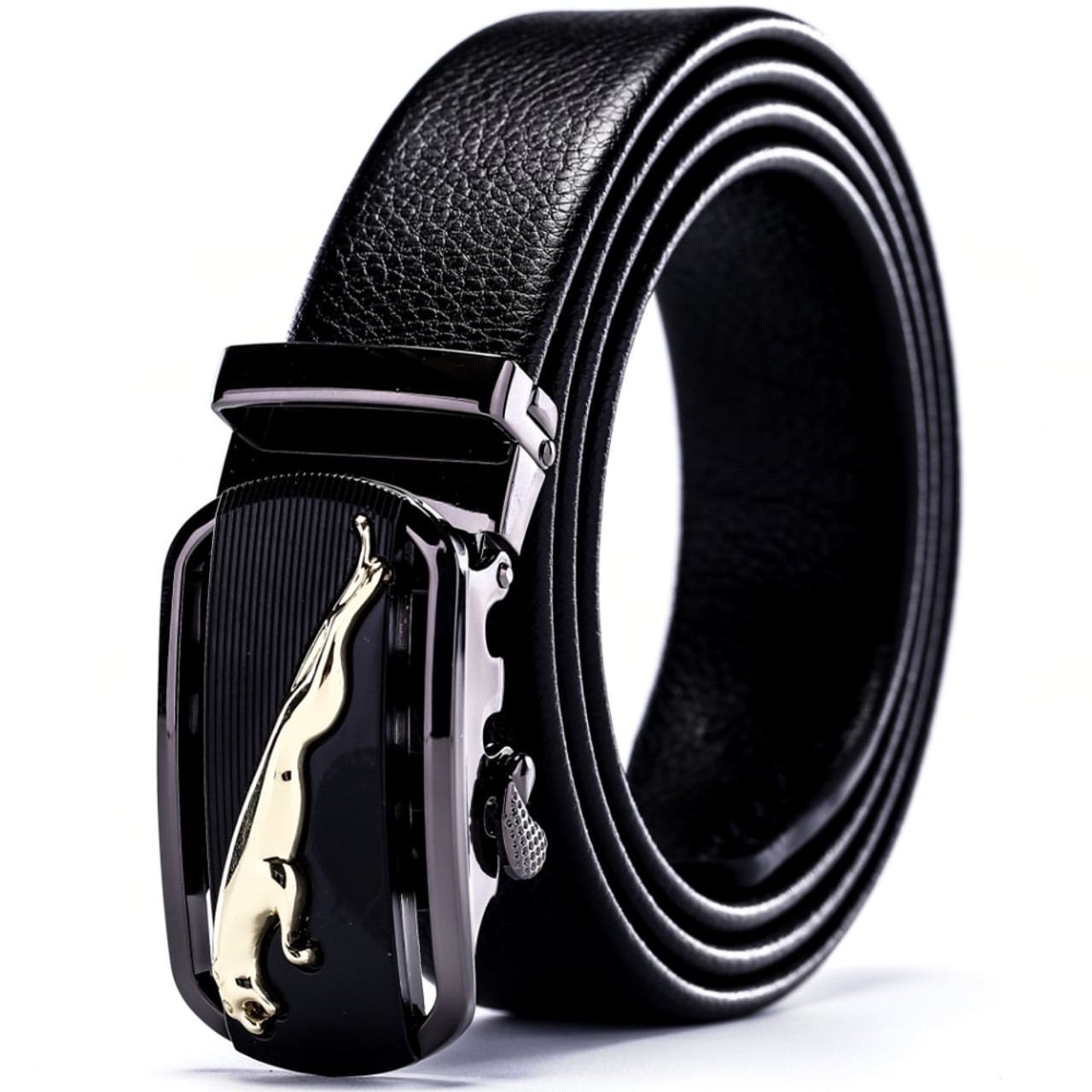 men's luxury leather belts