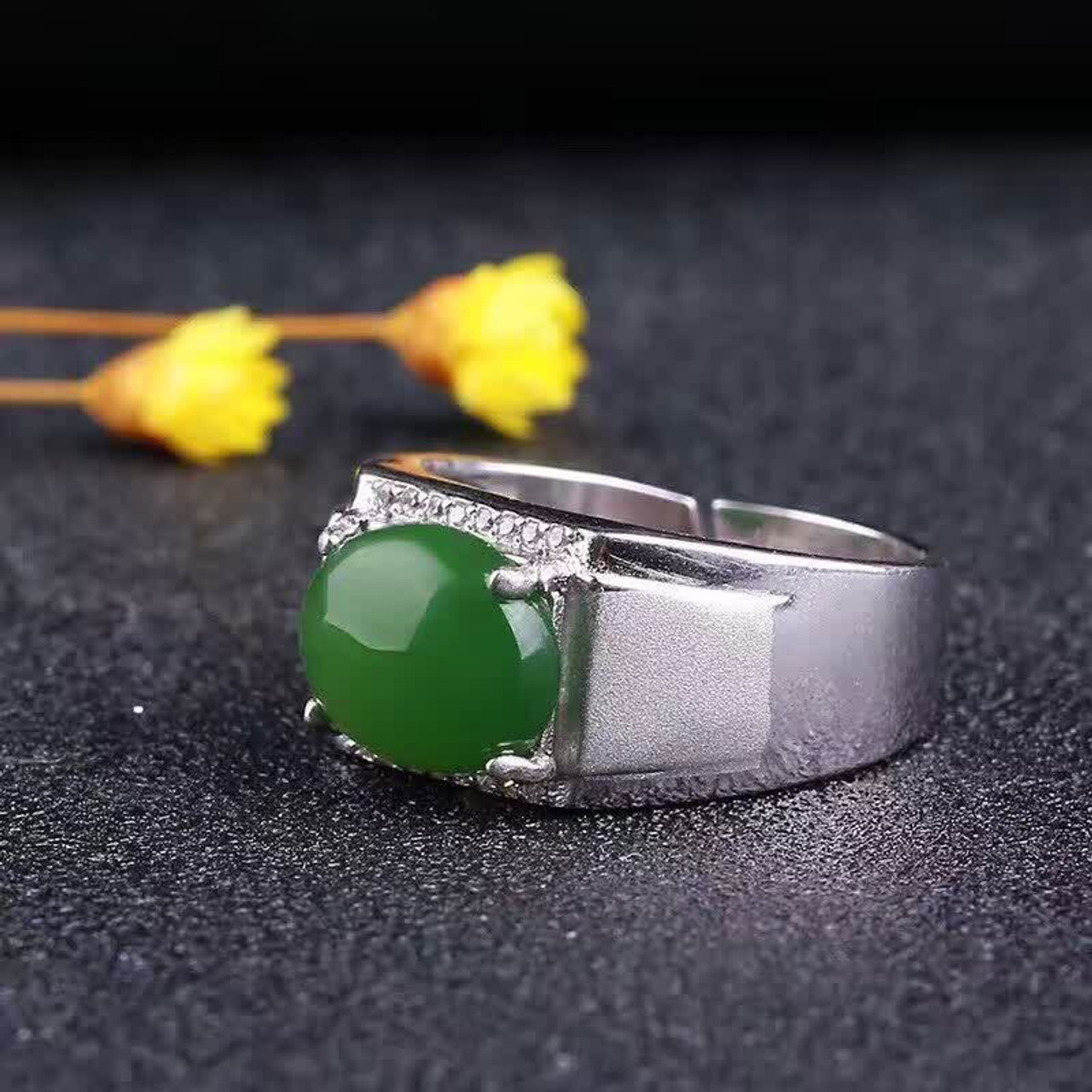 real jade ring