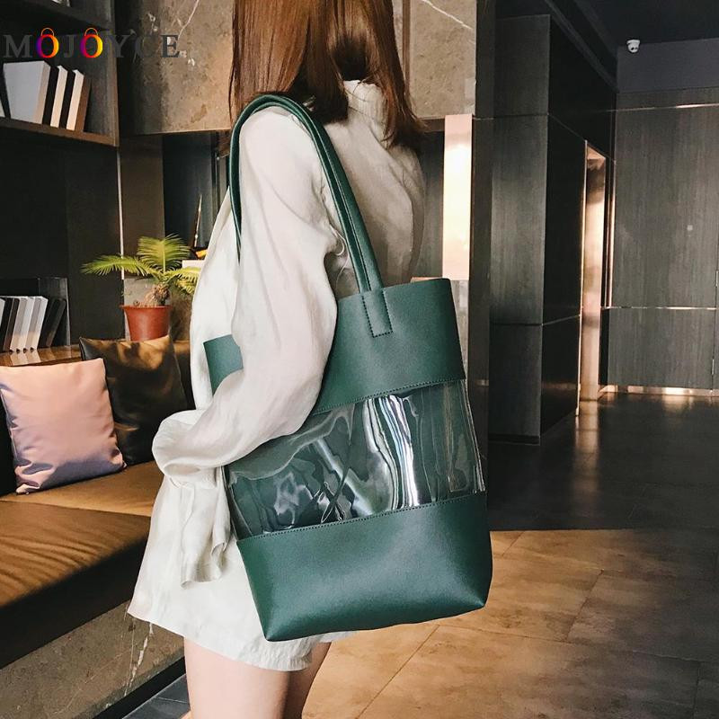 mini kensington transparent shoulder bolsa