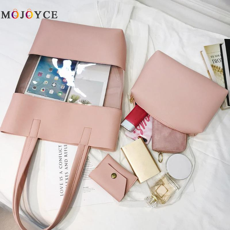 mini kensington transparent shoulder bolsa