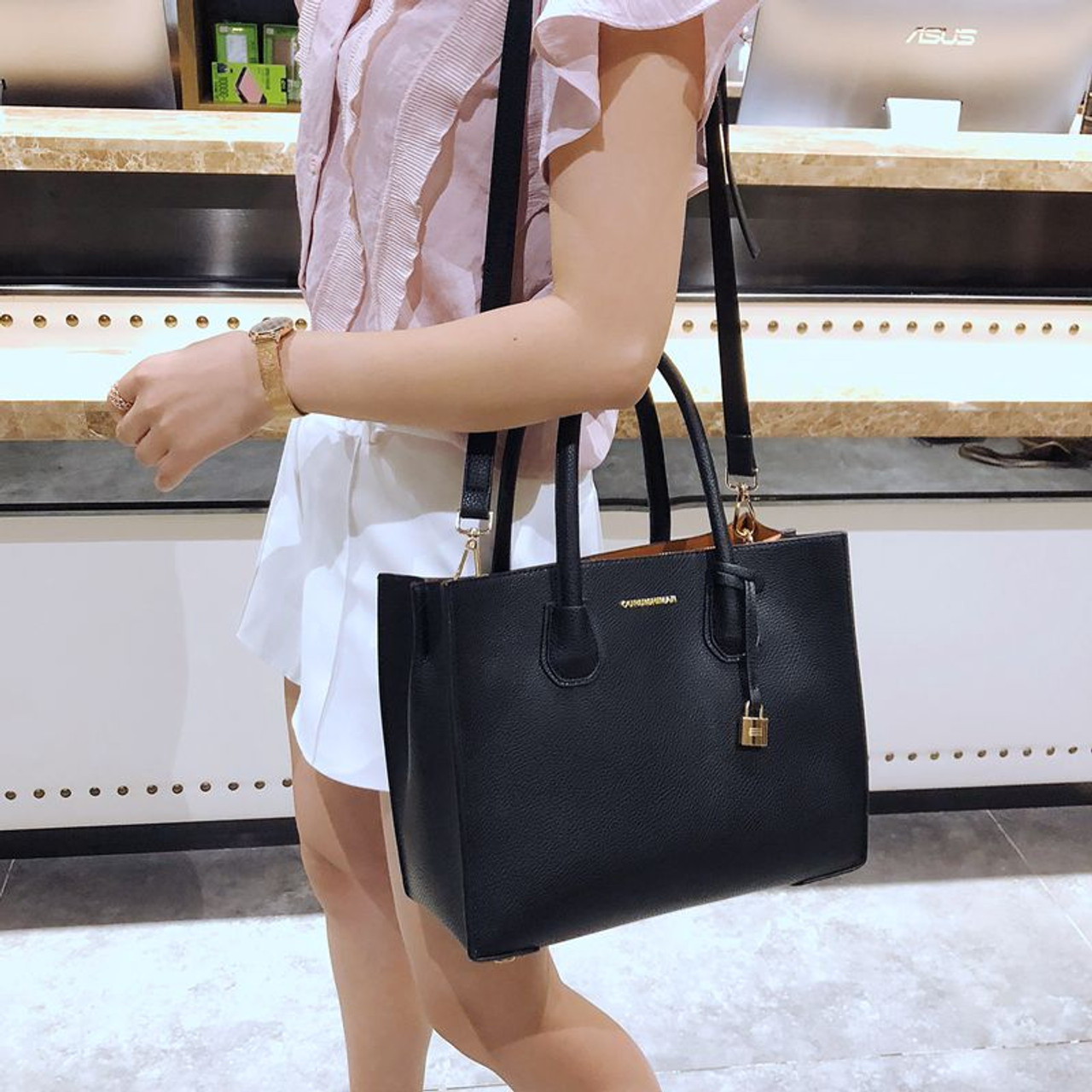 black office bags for ladies