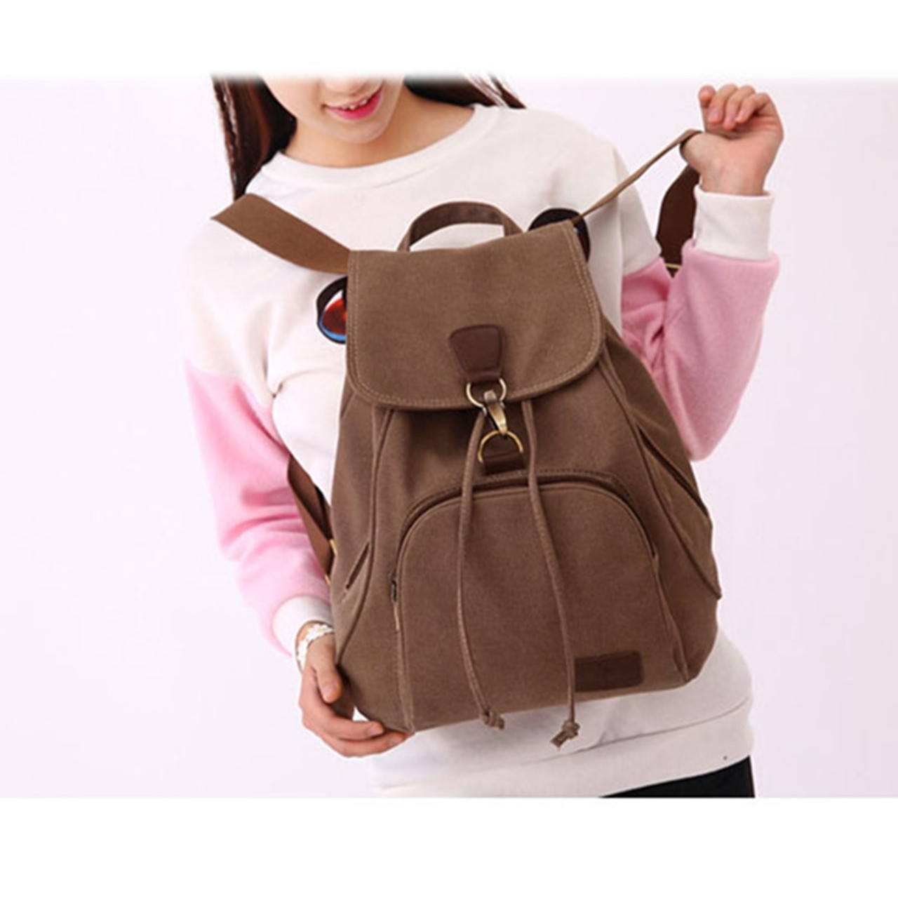 canvas backpacks for girls