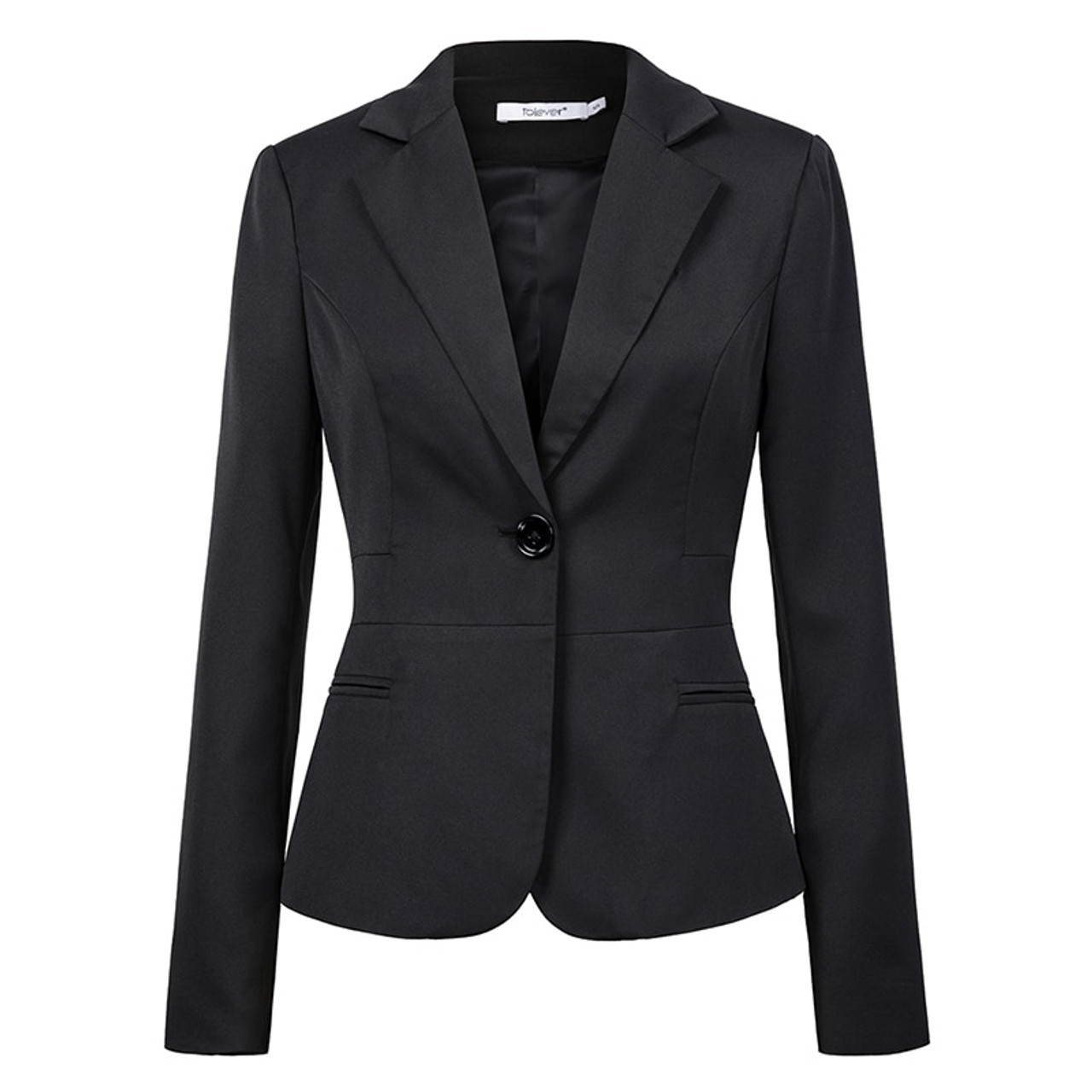 black office coat