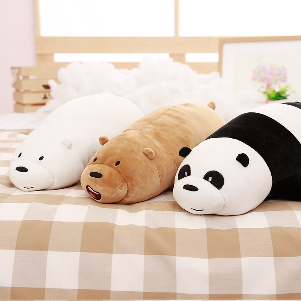 we bare bears teddy bears