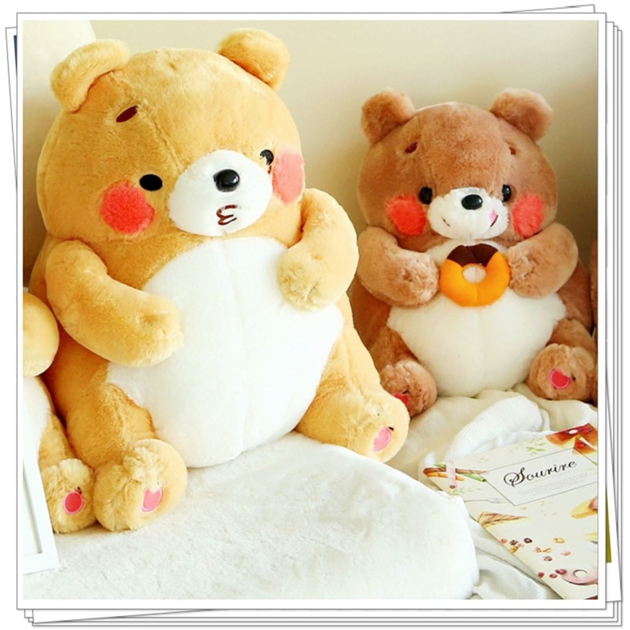 baby doll and teddy bear