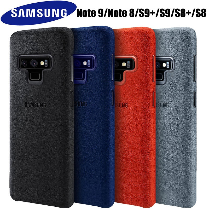 Samsung Note 9 Case Original Genuine Suede Leather Fitted