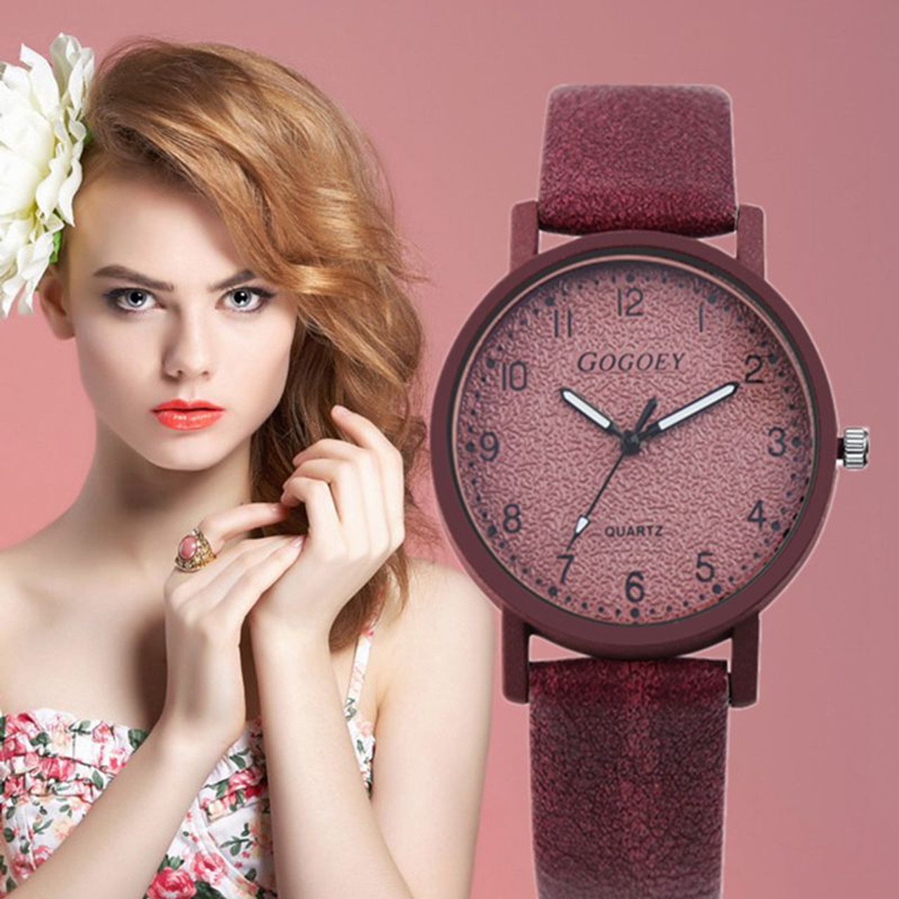 Gogoey Women Watches Leather Personality Romantic Wrist Watch Ladies Watch Clock Zegarek Damski Watch For Women Reloj Mujer Saat Onshopdeals Com