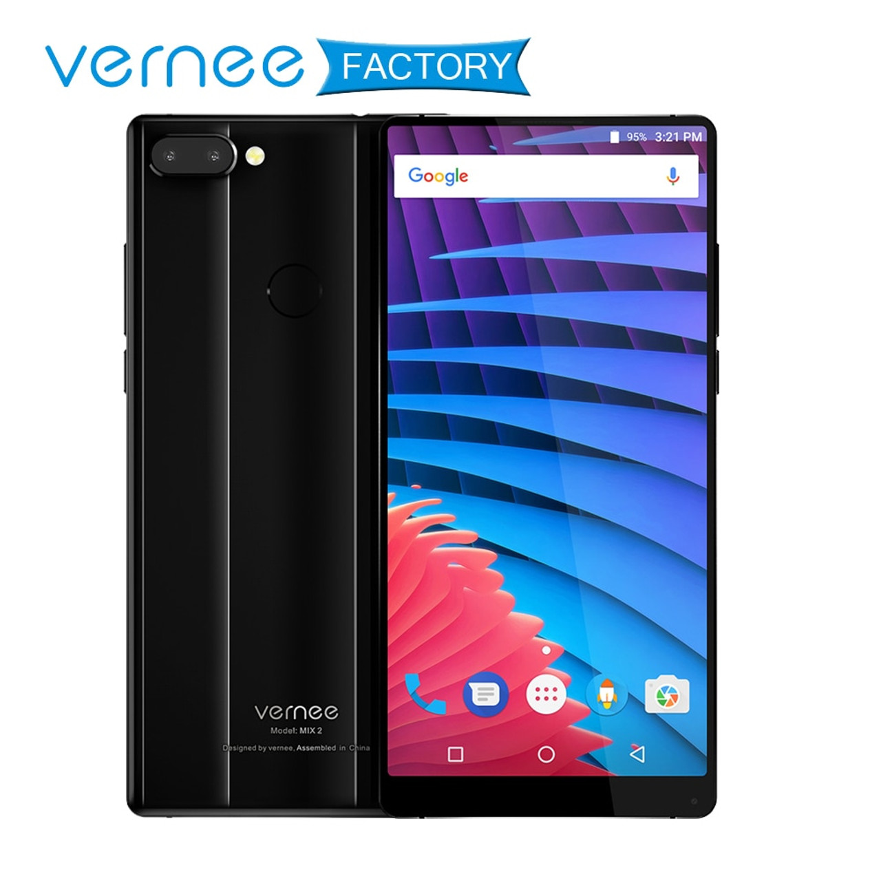 Vernee Mix 2 4gb 64gb 6 Inch 18 9 Mobile Phone 2160 1080p Helio