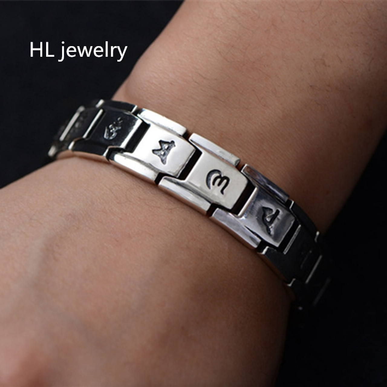 100 silver bracelet