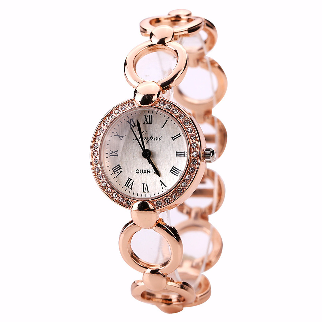 Ultra Thin Bracelet Watches Women Sparkle Rhinestone Ladies - Temu