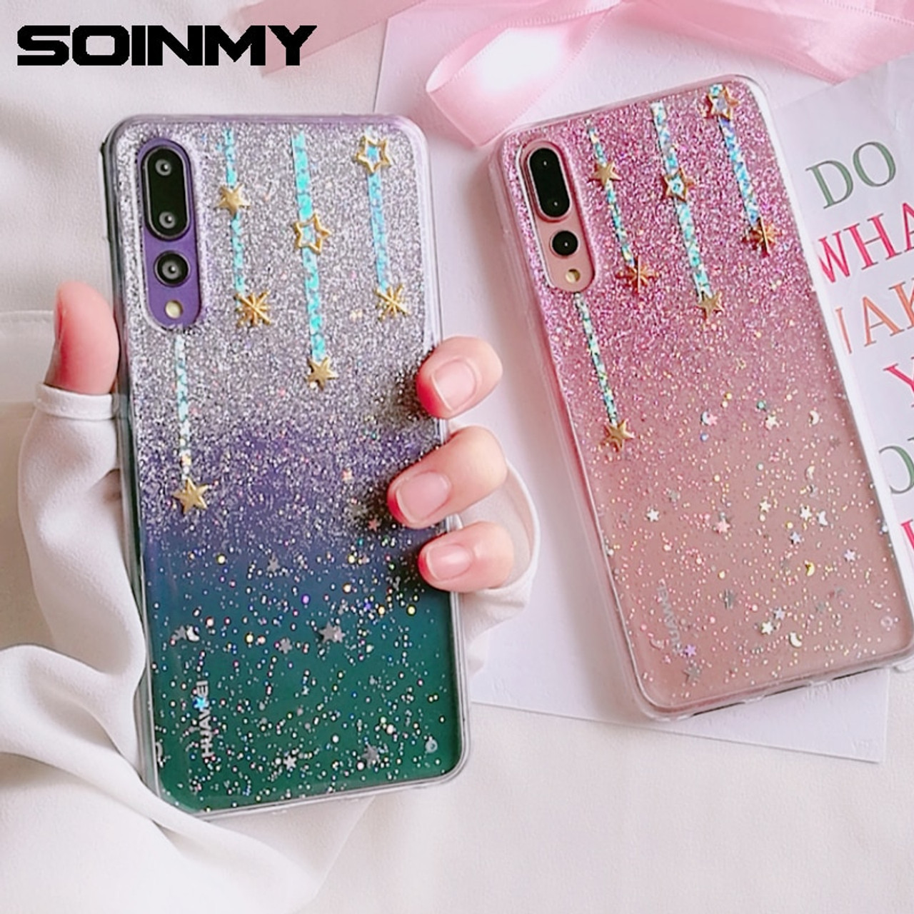 Case Funda Huawei P20 Lite 2018 IMAK Clear Soft TPU con Mica