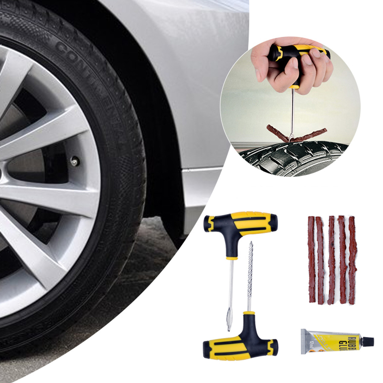 car tire repair tools