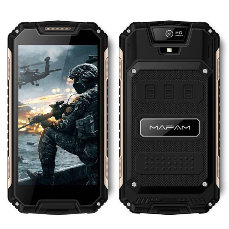 mafam rugged outdoor android 6 0 smartphone 5 0inch qhd screen quad core 1 8gb 3g wcdma 2g gsm shockproof slim mobile phone