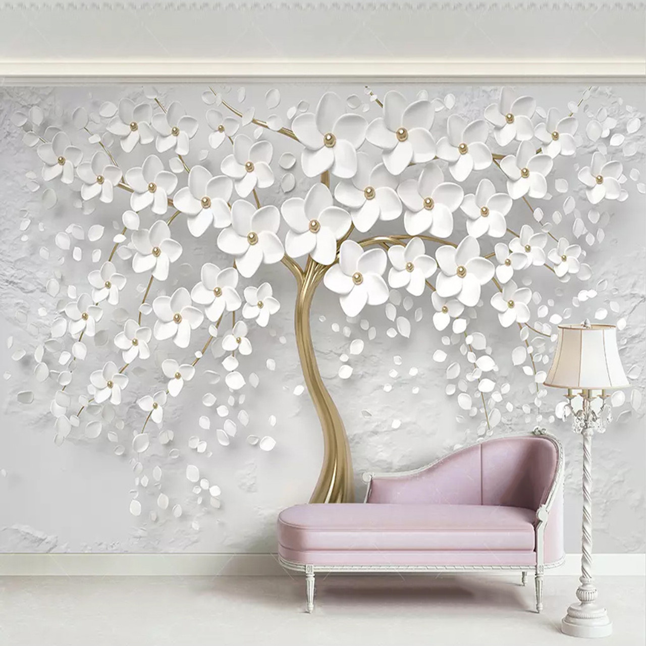 Custom Any Size Murals Wallpaper 3d Stereo White Flowers Wall Painting Living Room Tv Sofa Bedroom Backdrop Wall Papel De Parede Onshopdeals Com Custom Any Size Murals Wallpaper 3d Stereo White Flowers Wall Painting Living Room Tv Sofa Bedroom Backdrop Wall Papel De Parede Onshopdeals Com