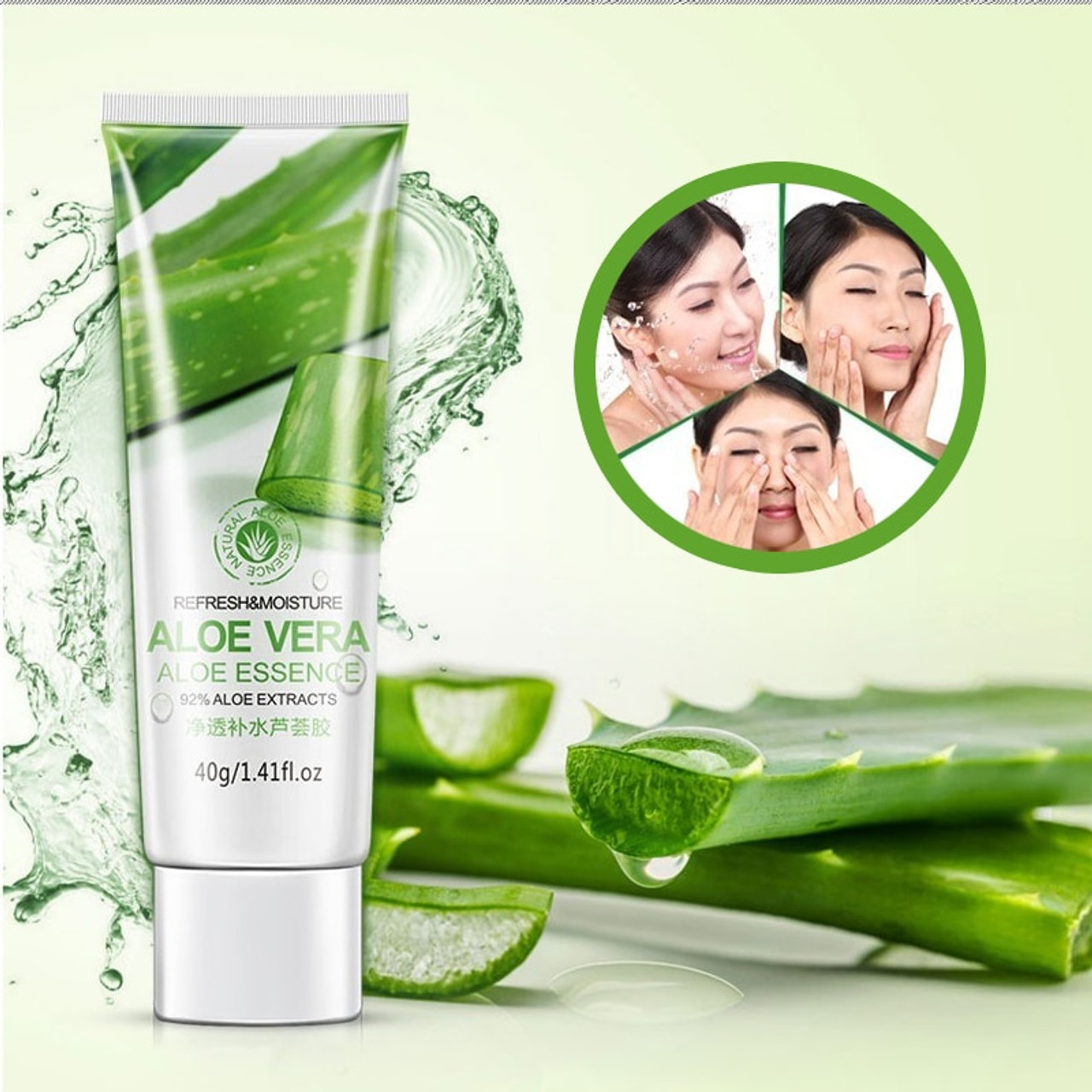 Image result for Aloe Vera Gel Moisturizing Skin Care