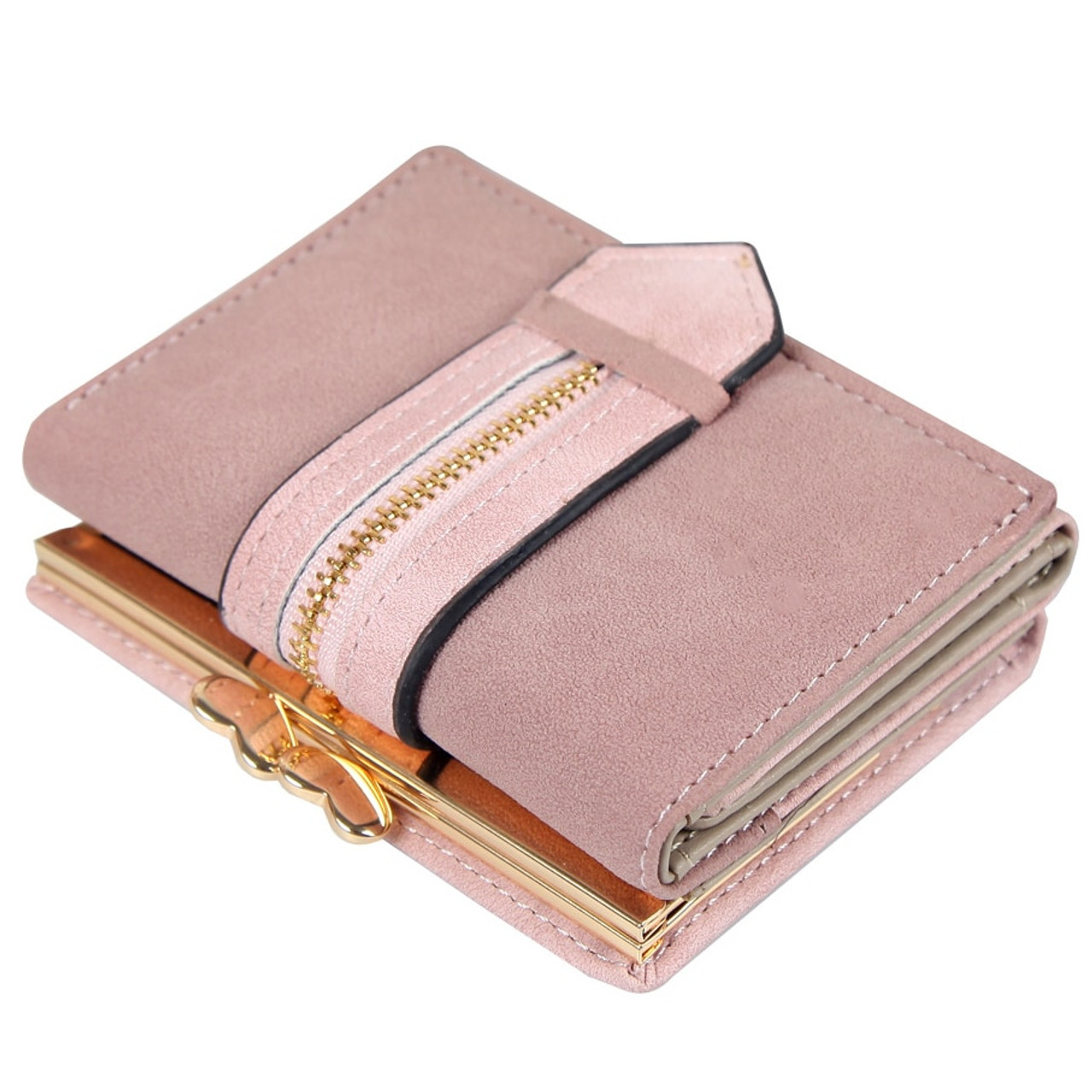 3 fold wallet leather - Gem