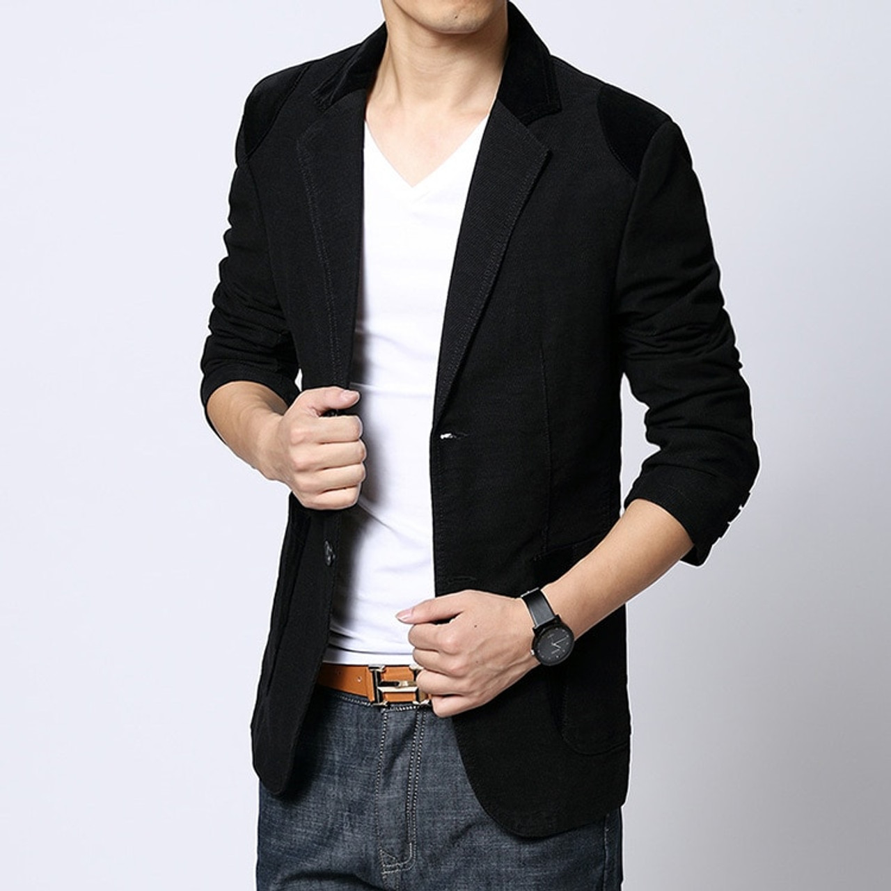 black blazer style men