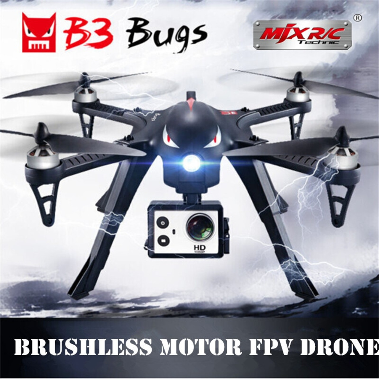 mjx b3 bugs 3 rc quadcopter