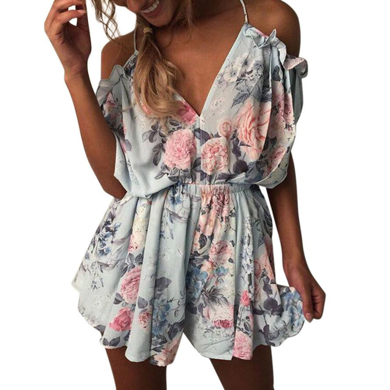 chiffon rompers for women