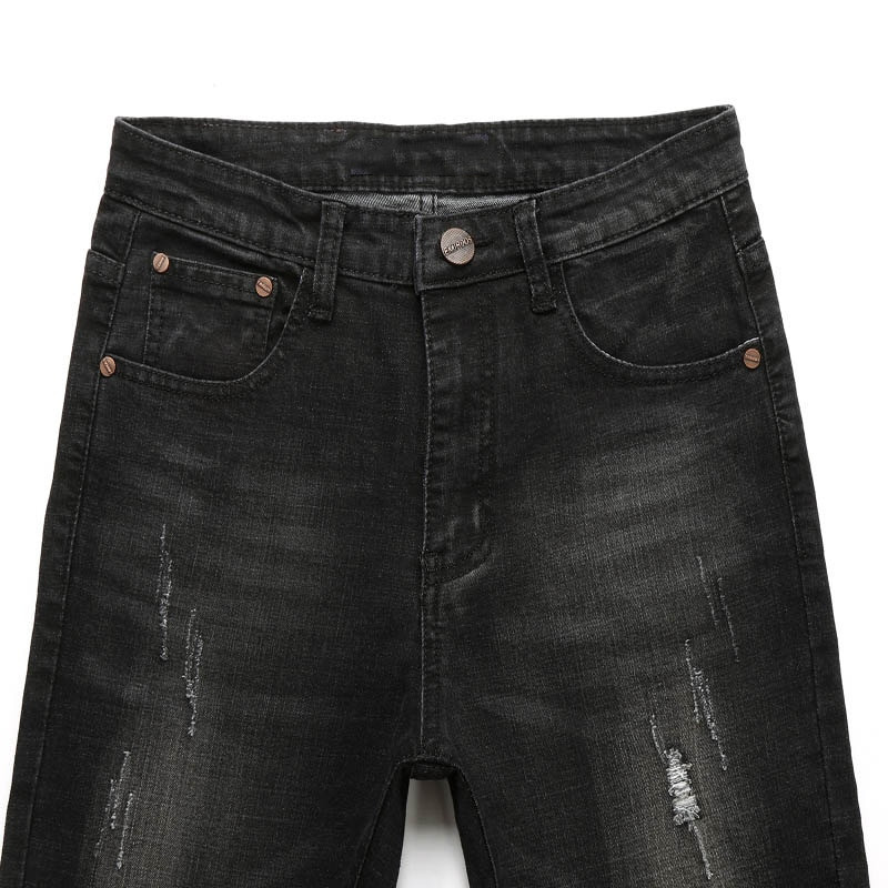 Men's Slim Boot Cut Semi-flared Jeans 