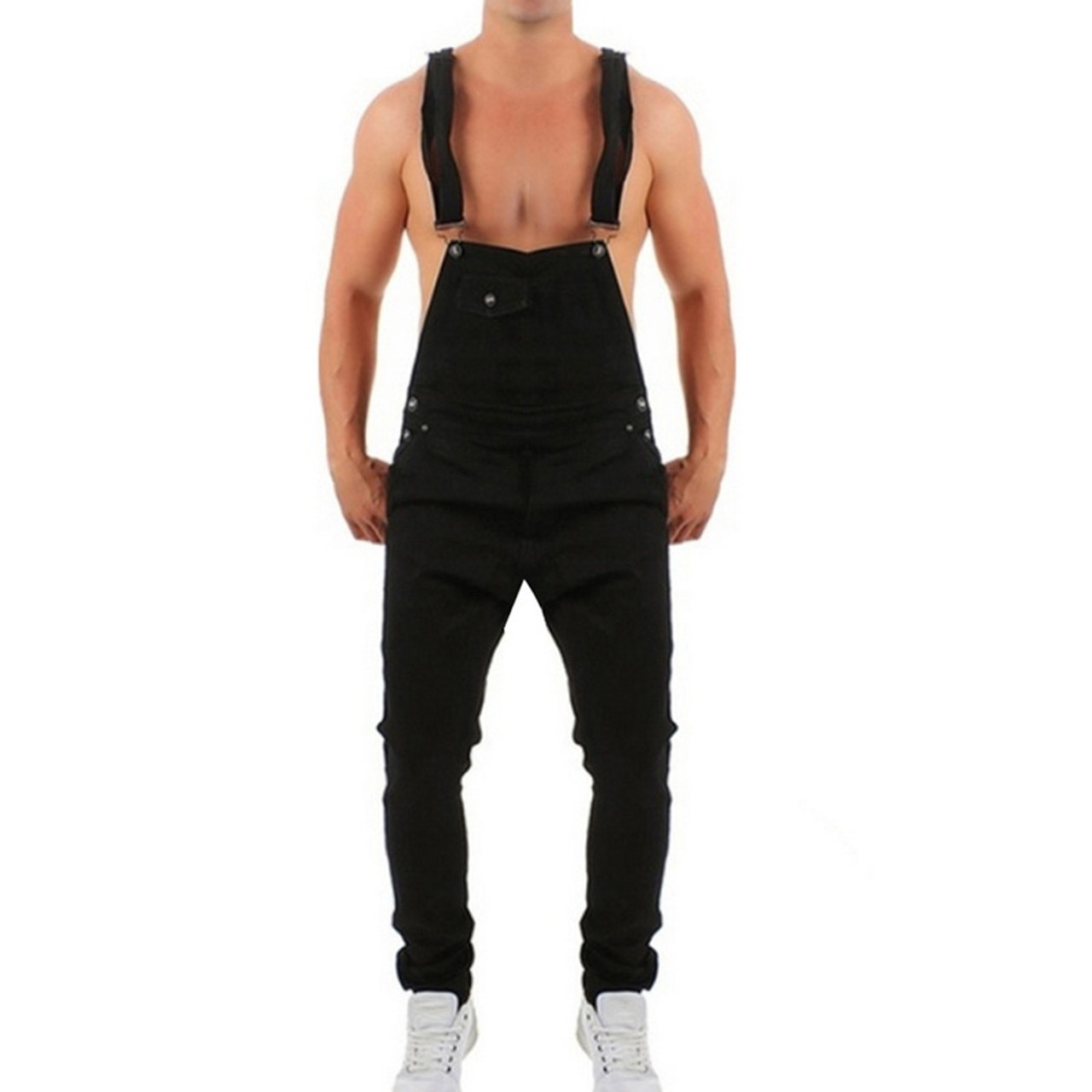 mens skinny jumpsuit