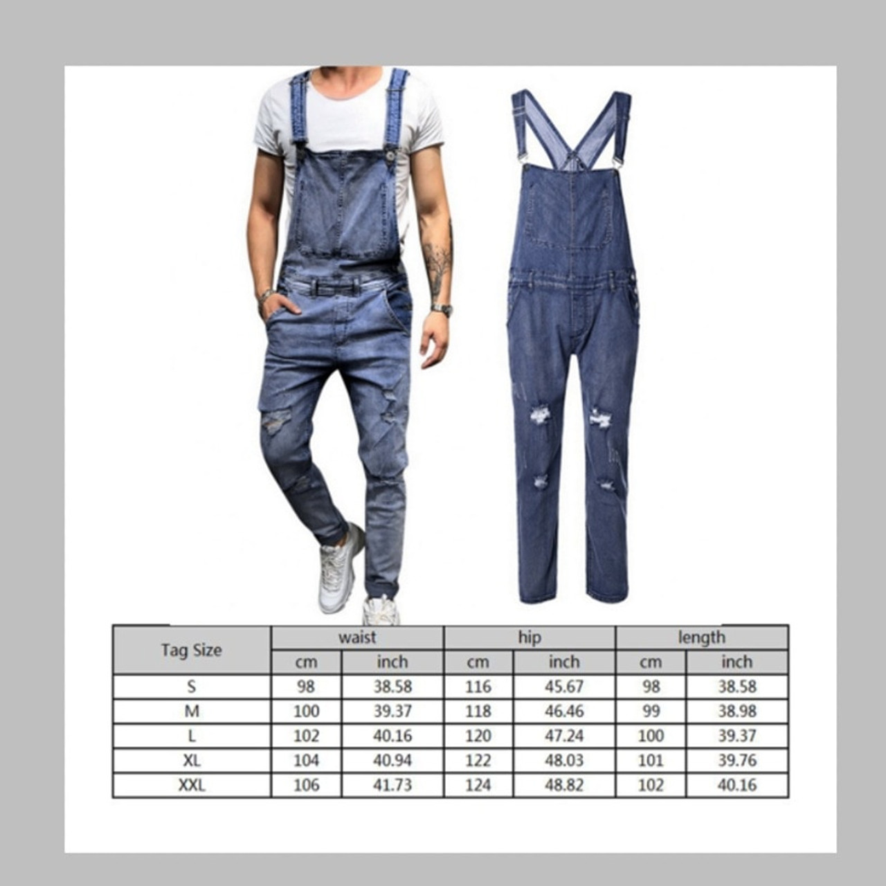 3xl denim overalls