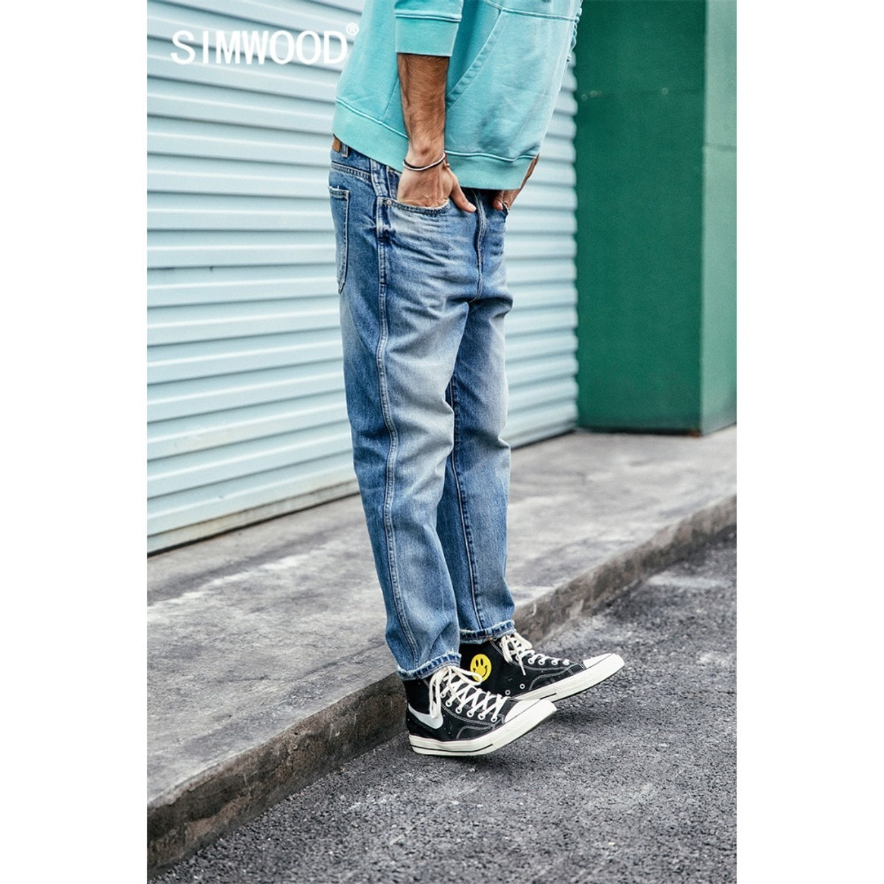HCXY Brand Mens Ankle Length Denim Ankle Pants Men Classic Autumn Style For  Stretchy And Loose Fit From Choxxxcomb, $24.69 | DHgate.Com