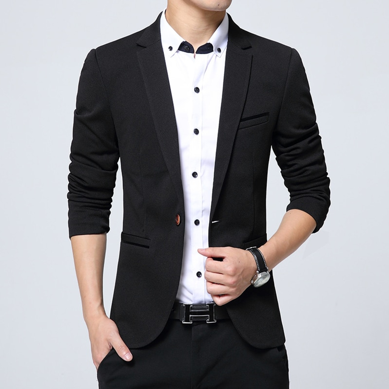 formal casual suit