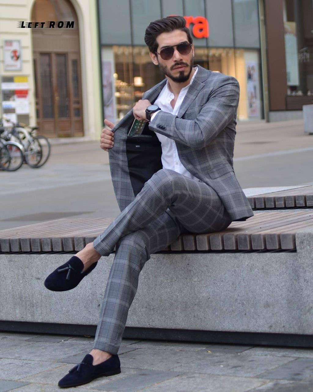 Mens wedding suit, Light Blue Pastel blazer and trousers, isolated on white  Stock Photo - Alamy