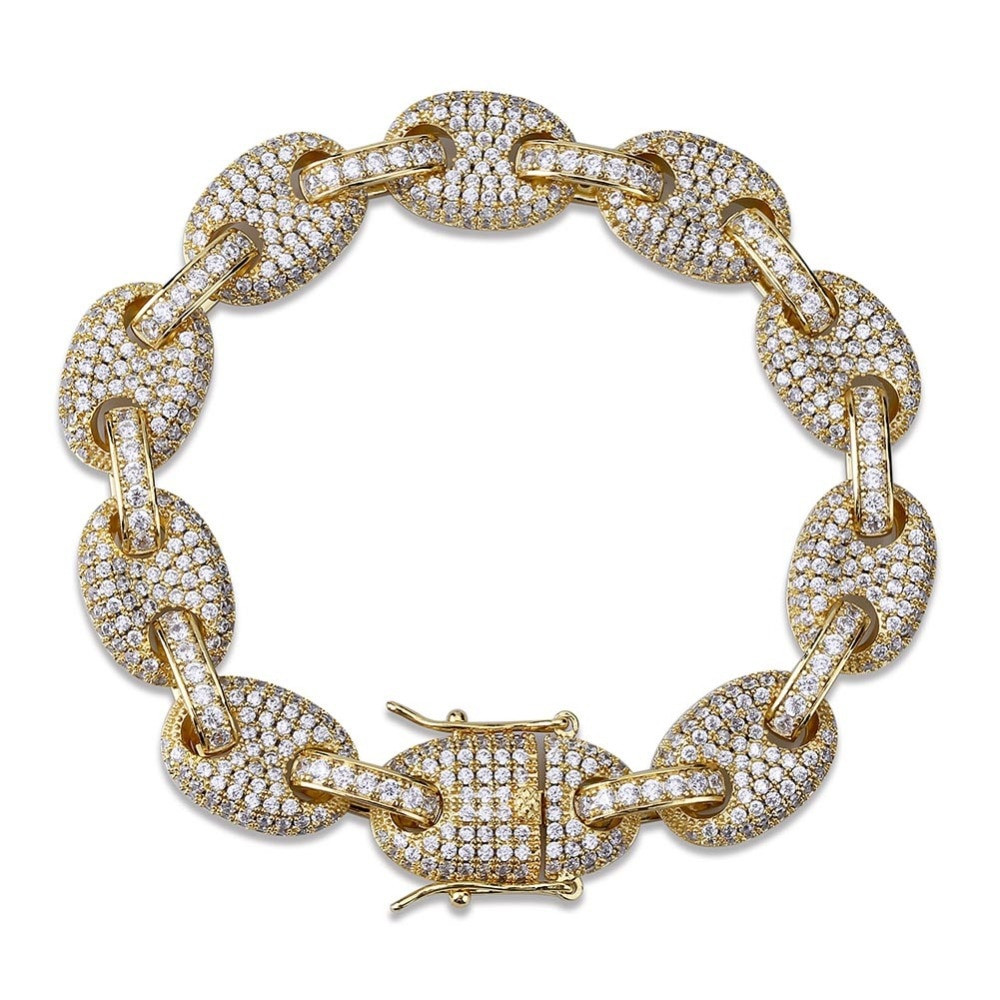 iced out bracelet men