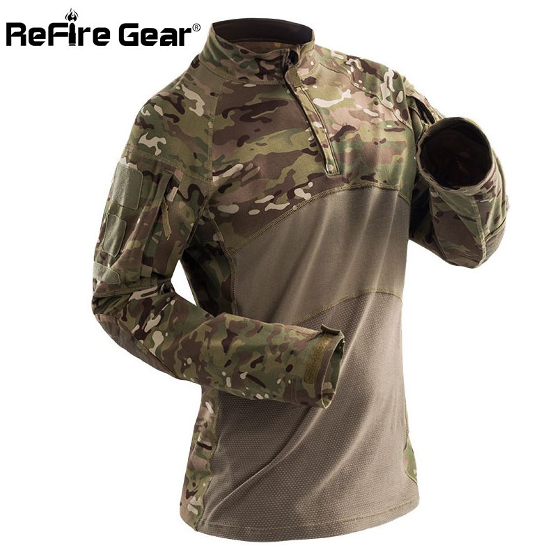 military t shirt full sleeve