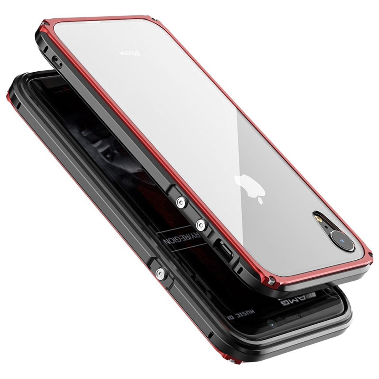 Metal Bumper Cases for iPhone XR Full