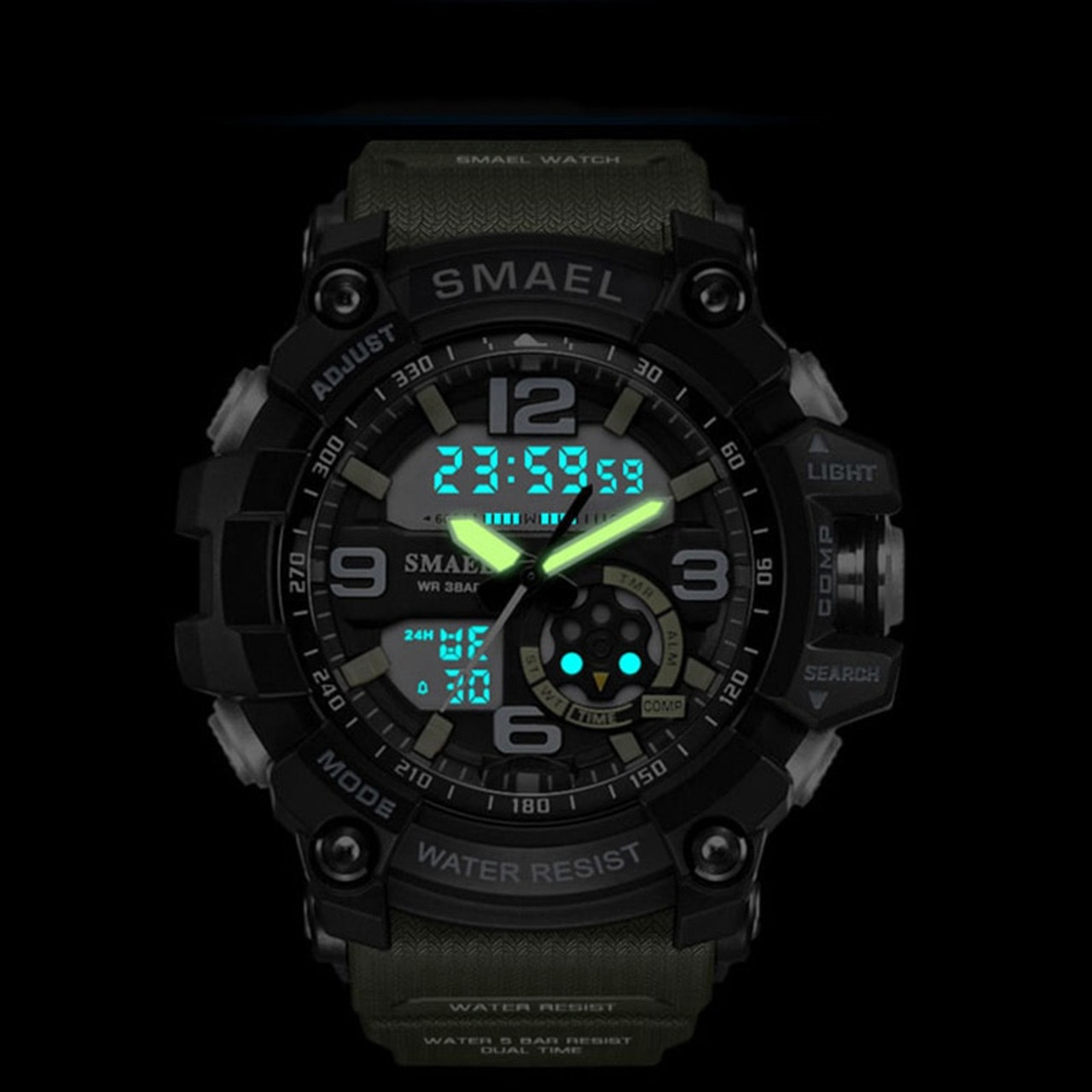 smael 1617 watch instructions