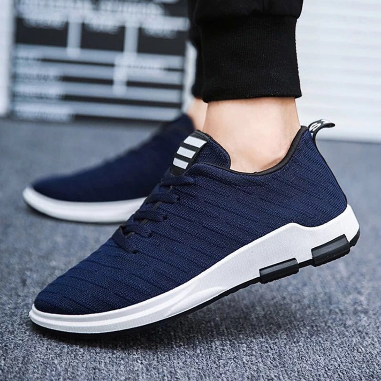 men shoes mesh casual sneakers